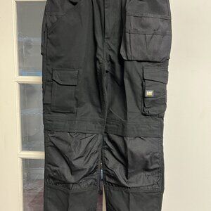 CAT Caterpillar Trademark Pants 36x30 Utility Trouser Tool Pockets Canvas Work